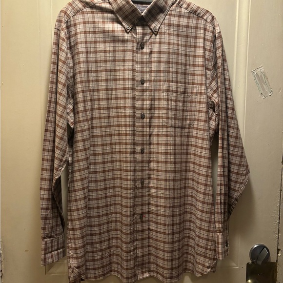 DANIEL CREMIEUX Plaid Shirt, New without tags, large size - Picture 2 of 16